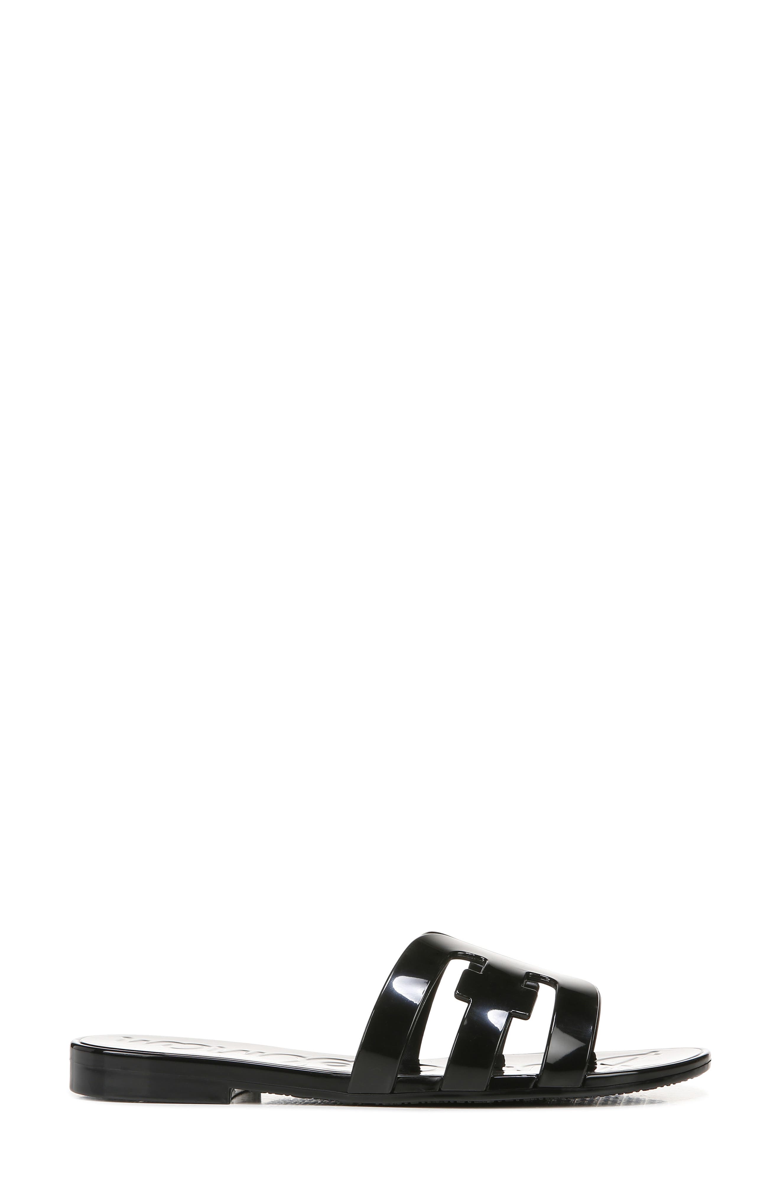 Sam Edelman Bay Jelly Slide Sandal, Alternate, color, Black