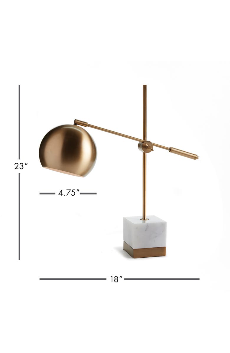 Napa Home & Garden Graydon Desk Lamp, Alternate, color, White