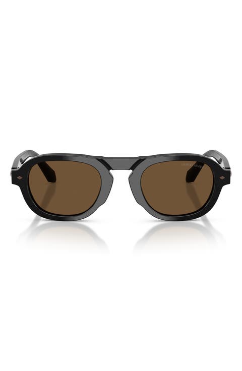 49mm Keyhole Pillow Sunglasses