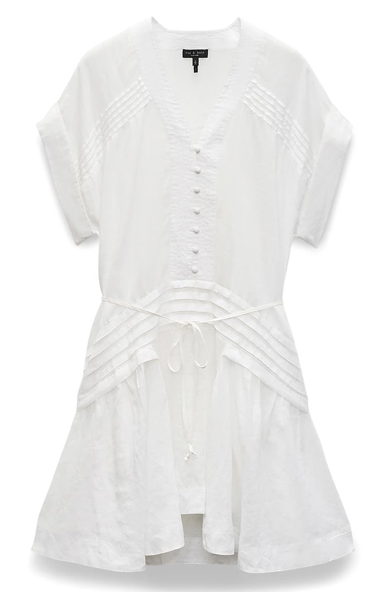 rag & bone Viviana Pintuck Dress, Alternate, color, 