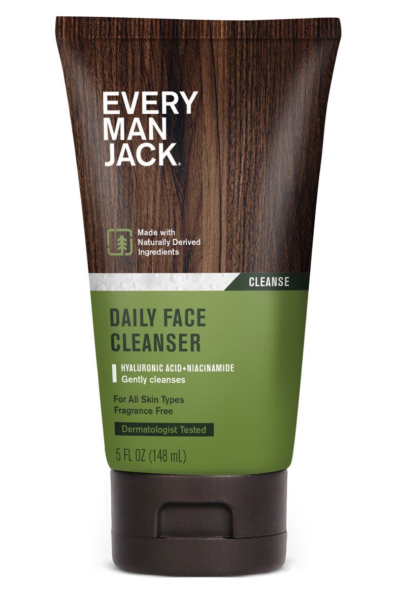 Daily Face Cleanser, Main, color, NO COLOR