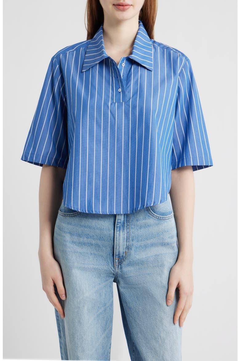 Stripe Polo Shirt, Main, color, KESWICK STRIPE