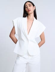 BCBGMAXAZRIA Twill Vest