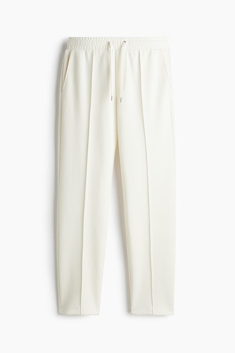 Regular Fit Tailored Joggers, Alternate, color, White
