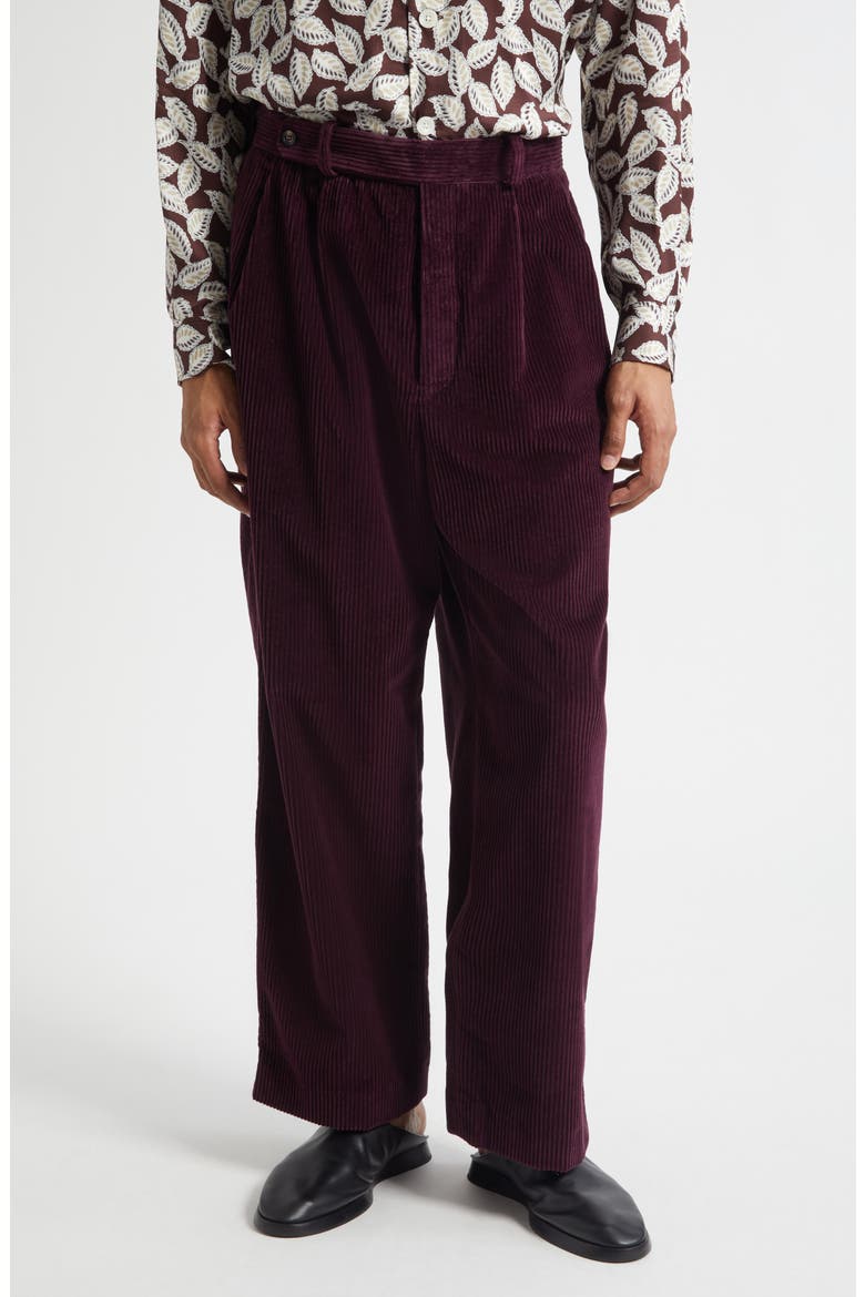 McNab Corduroy Pants, Main, color, DARK PURPLE