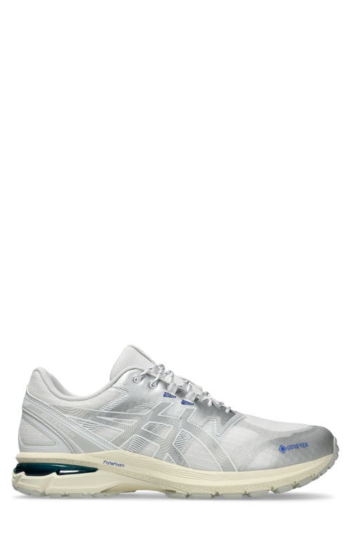 Asics Gtx Mesh Rubber Sole Sneakers In Silver