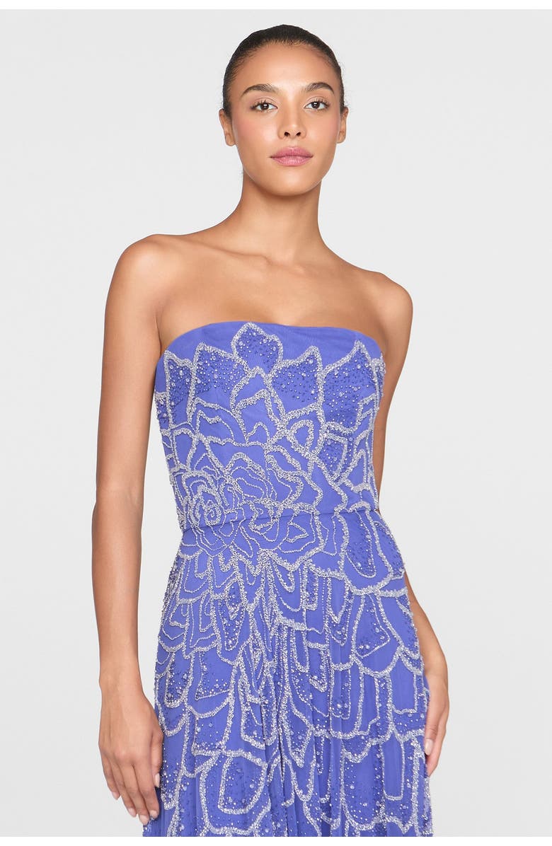 Theia Ramona Ombre Beaded Gown, Alternate, color, Iris Bloom