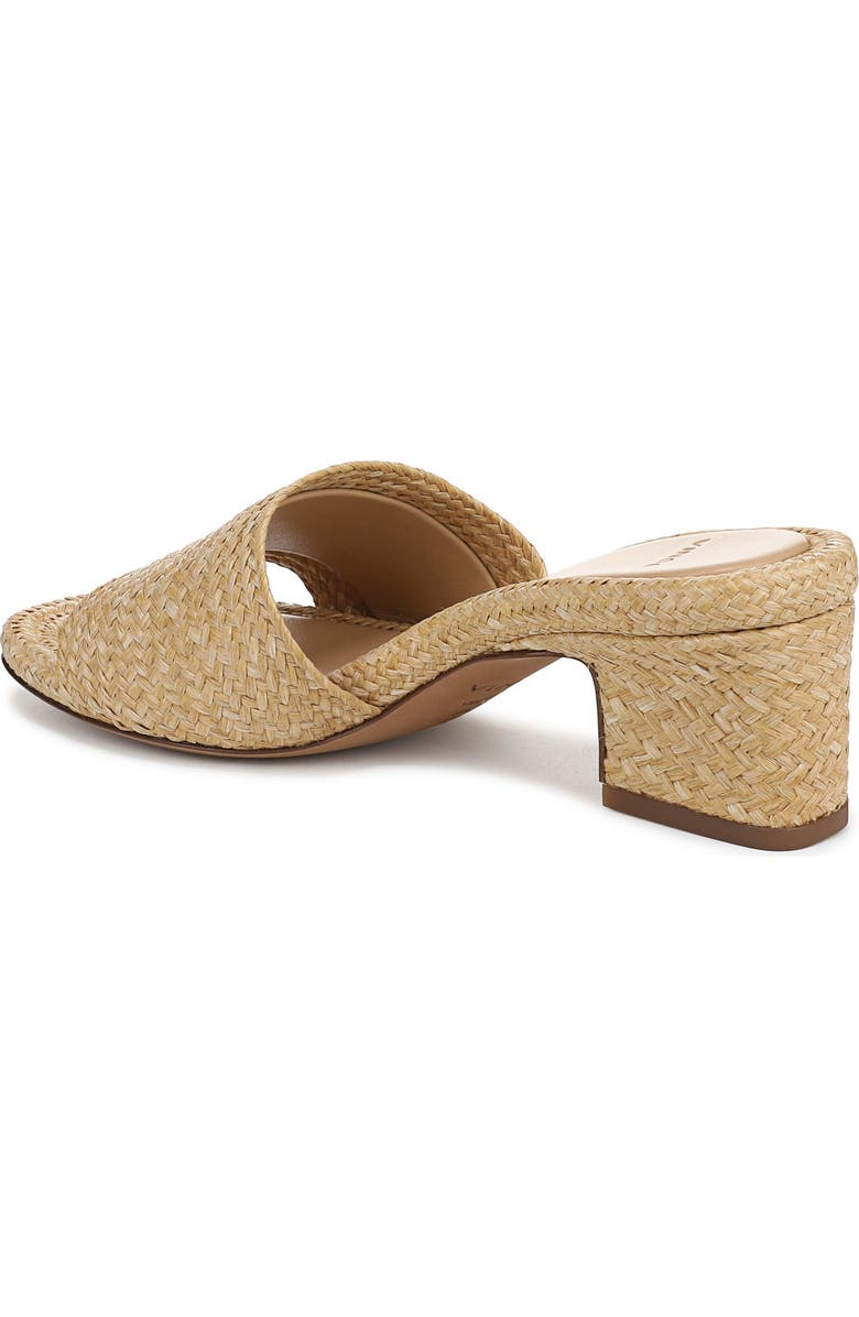 Vince Ariana Raffia Slide Sandal, Alternate, color, Toasted Wheat