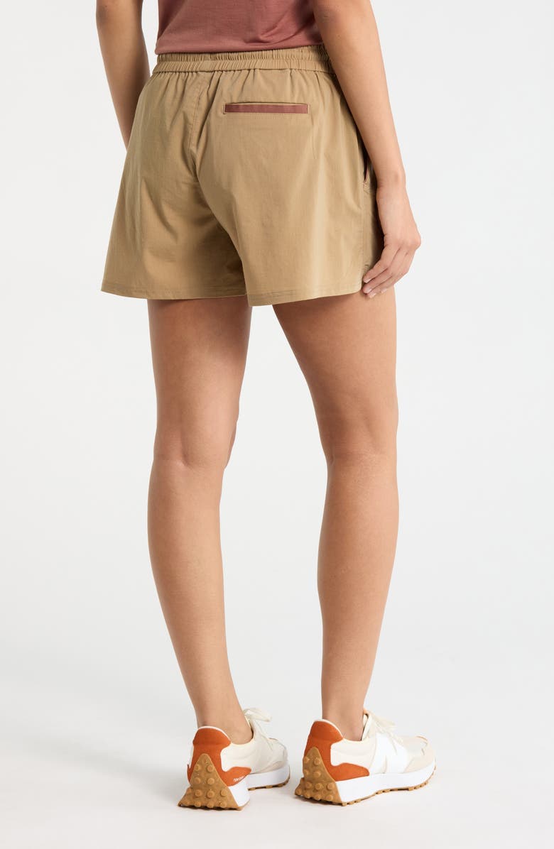 Smartwool Merino Wool Blend Drawstring Shorts, Alternate, color, Khaki