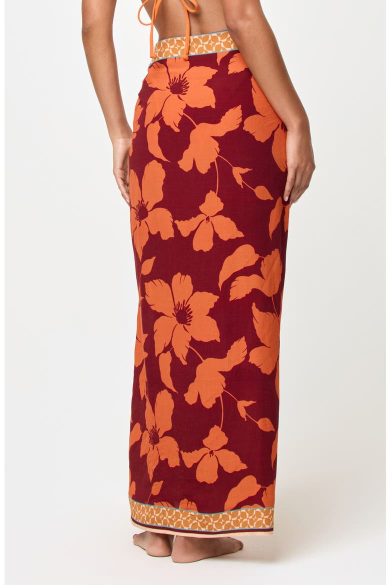 Momi Scarf, Alternate, color, COCOBOLO