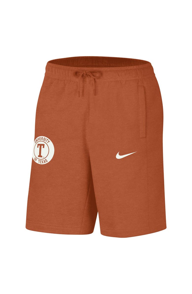 Nike Men's Nike Texas Orange Texas Longhorns Logo Shorts, Alternate, color, Burnt Orange