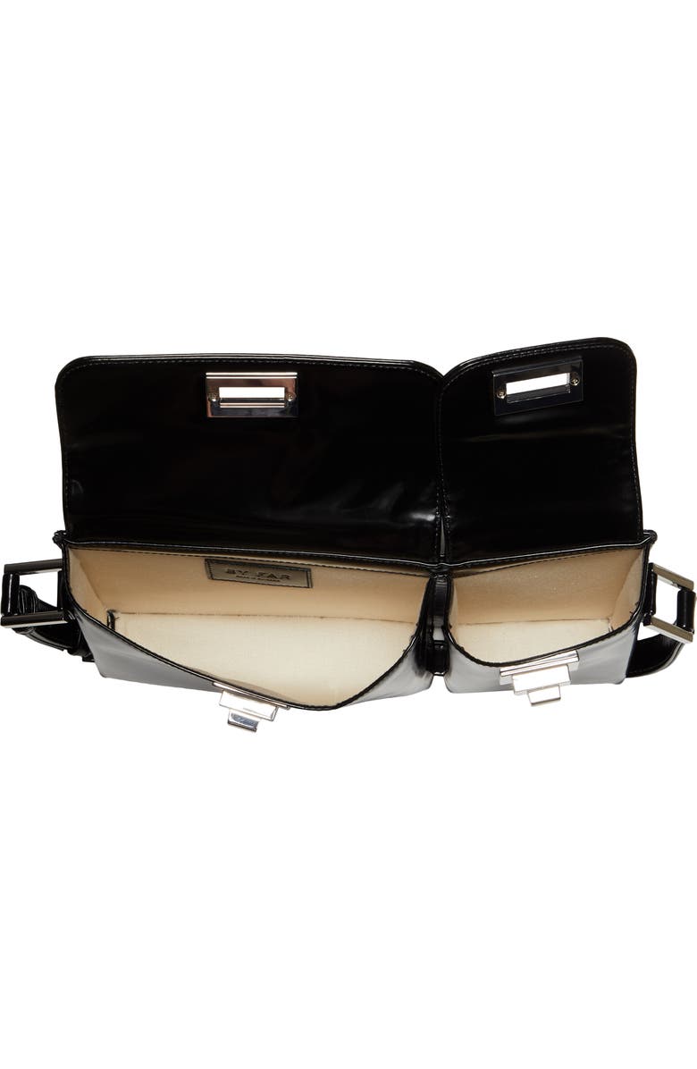 By Far Billy Leather Convertible Crossbody Bag, Alternate, color,
