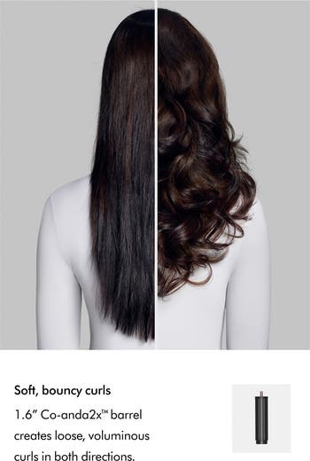 Airwrap Co-anda2x<sup>™</sup> Multi-styler & Dryer Straight+Wavy in Ceramic Pink and Rose Gold