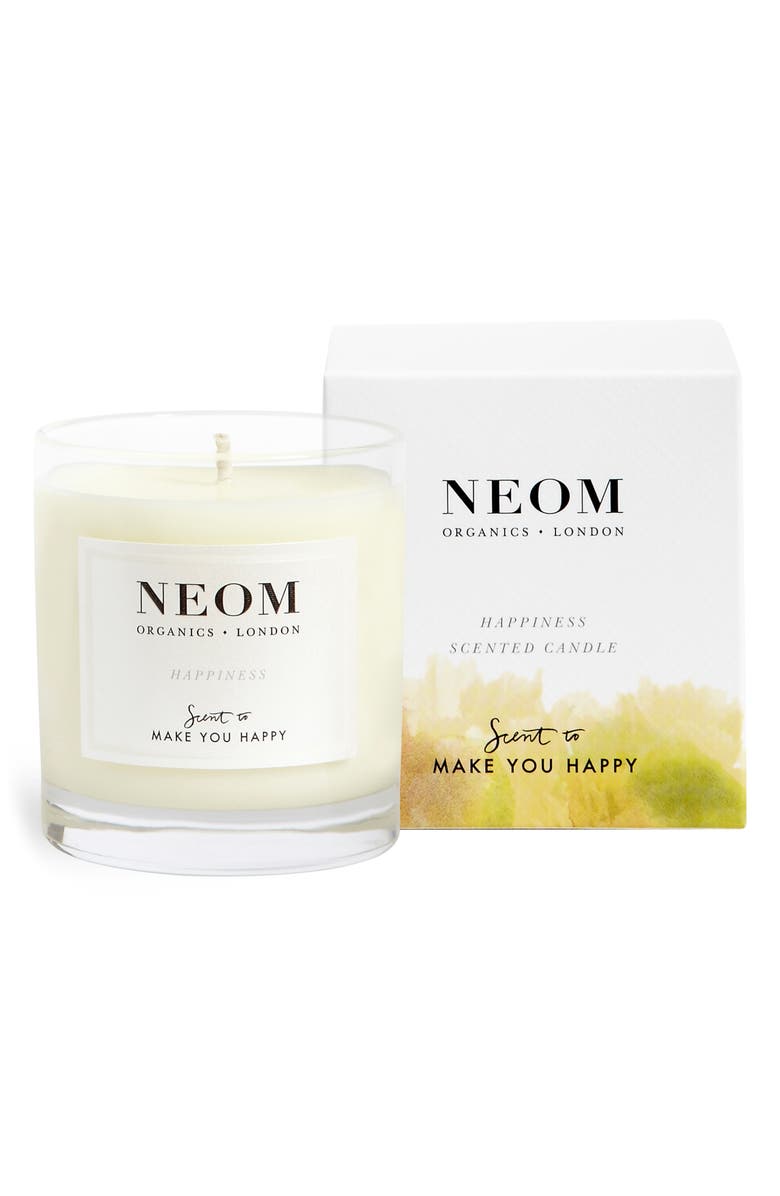 NEOM Wellbeing Happiness Candle, Alternate, color,