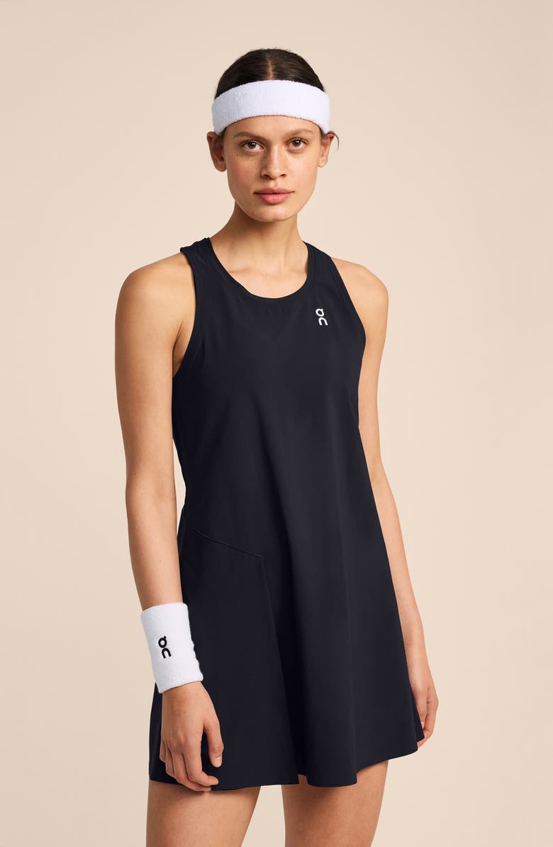 On Court Sport Dress, Alternate, color, Black