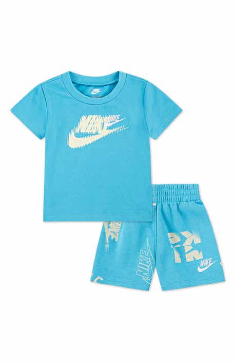 Nike Club Brand Energy Graphic T-Shirt & Shorts Set