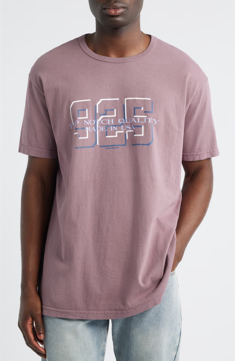 925 Originals Imprint Cotton Graphic T-Shirt, Main, color, Mauve