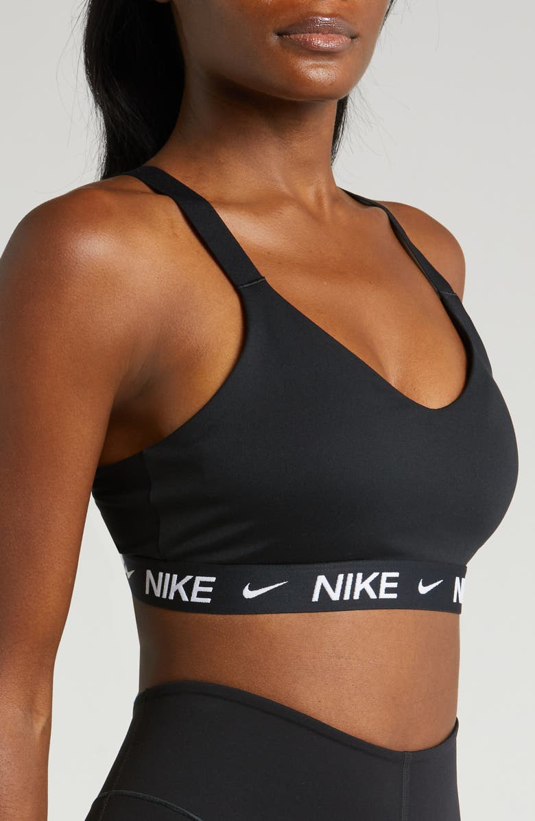 Nike Indy Medium Support Padded Adjustable Sports Bra, Alternate, color,