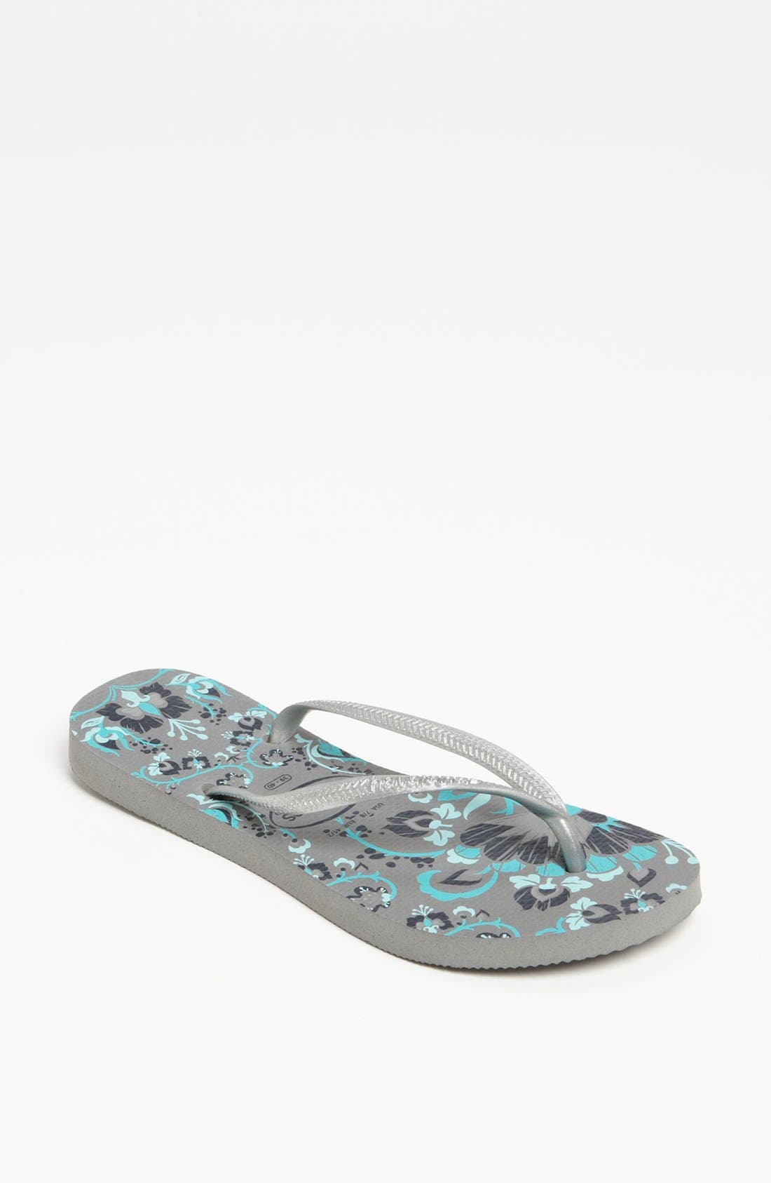 'Slim Paradisio' Sandal, Main, color, GREY