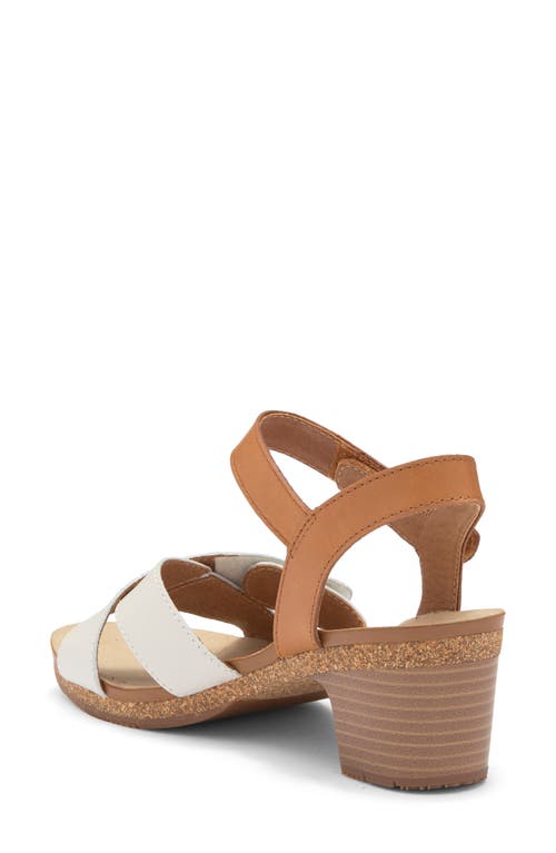 Josef Seibel Grace Sandal In Off White