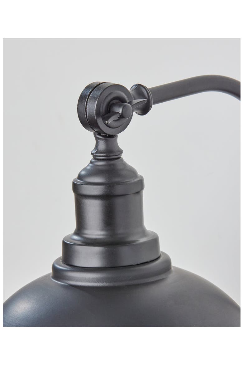 Wallace Wall Lamp, Alternate, color, BLACK/ GOLD
