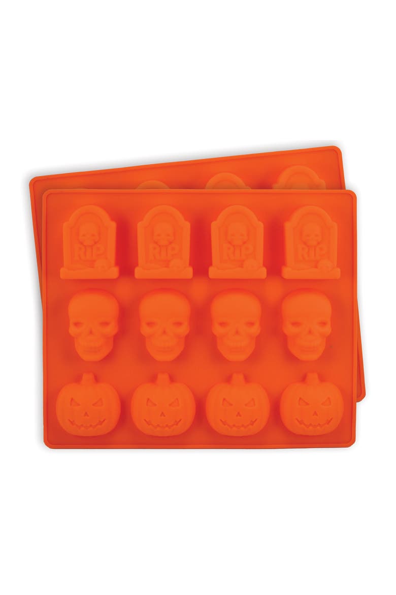 MasterPieces s 2-Pack Ice Cube Trays - Halloween, Alternate, color, Multicolor