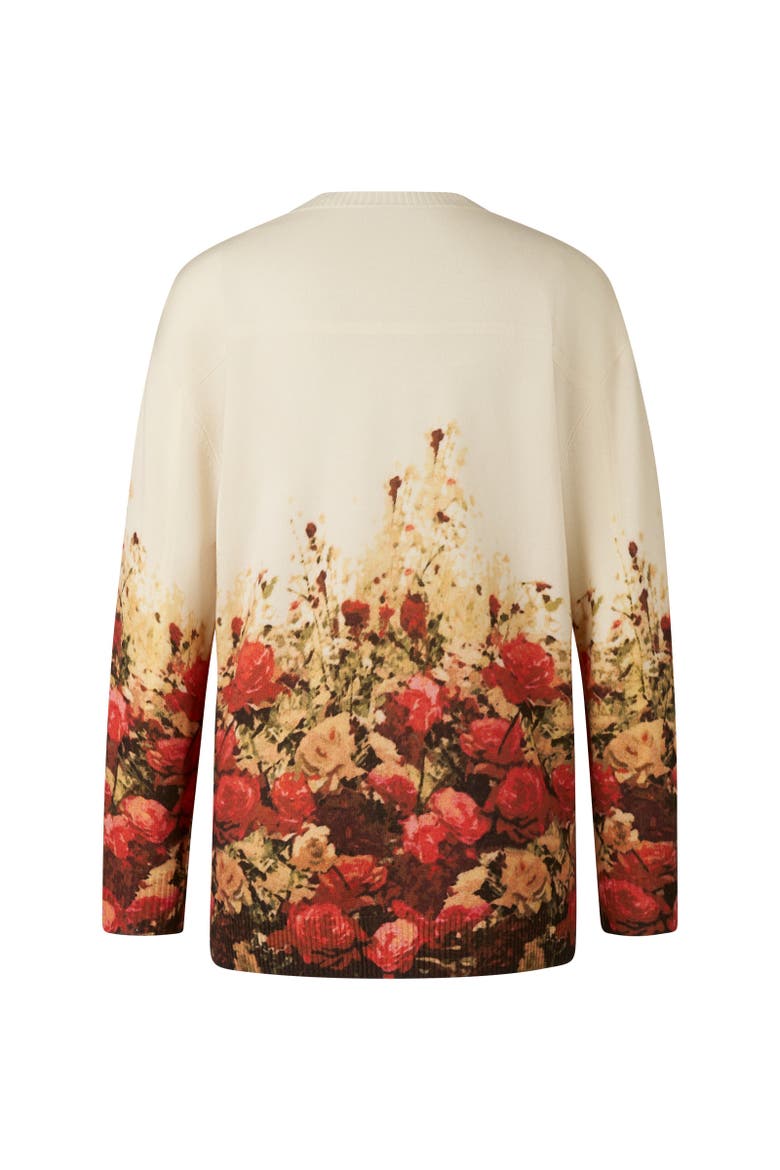 Cardigan Heidi, Alternate, color, Sand/red