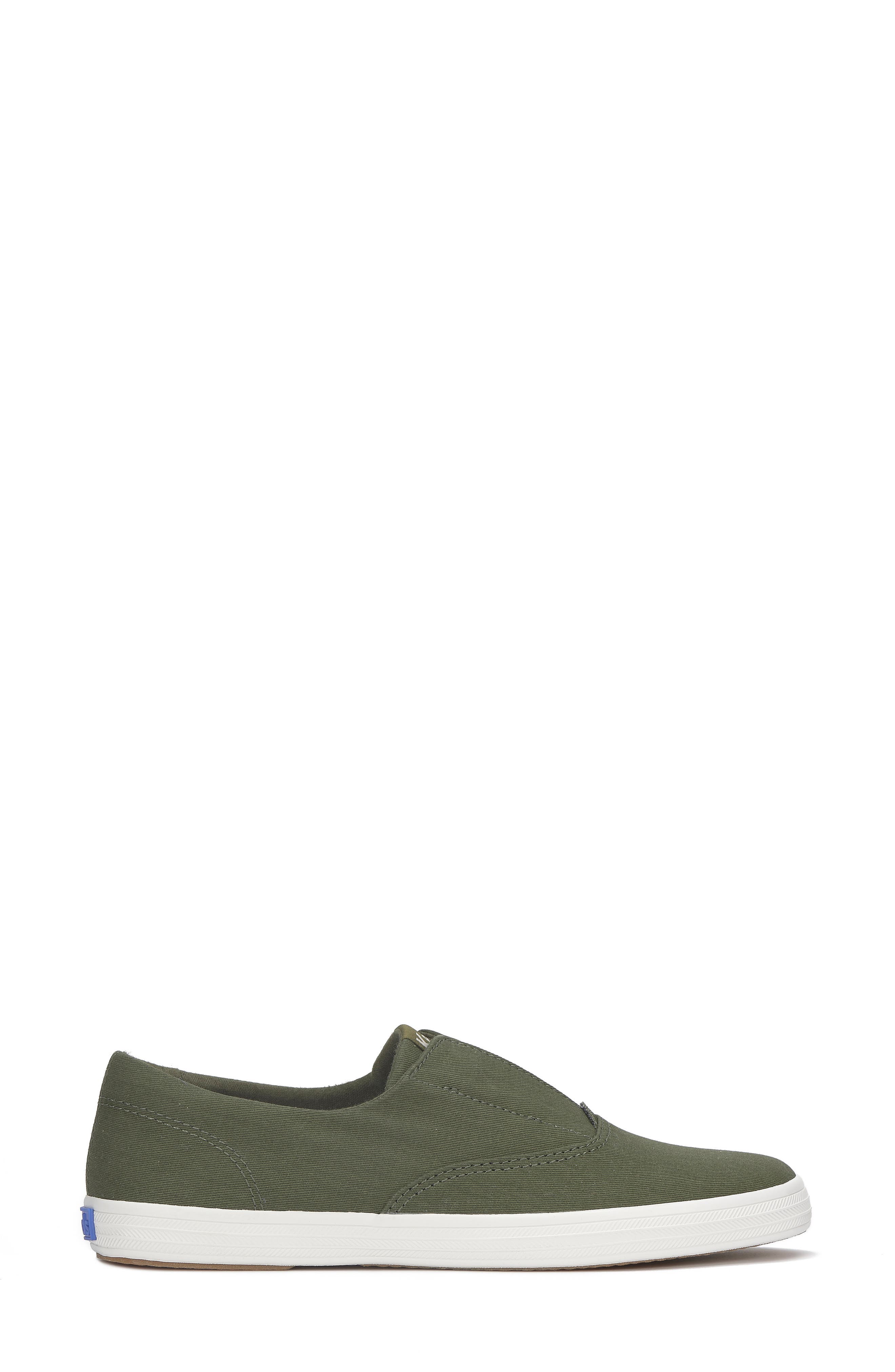 Keds<sup>®</sup> Champion Slip-On Sneaker, Alternate, color, Olive Night