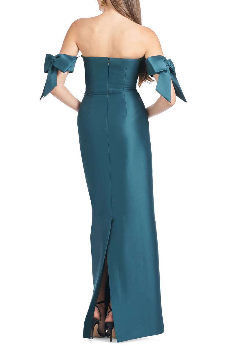 Sachin & Babi Marlena Stretch Mikado Mermaid Gown, Alternate, color, 