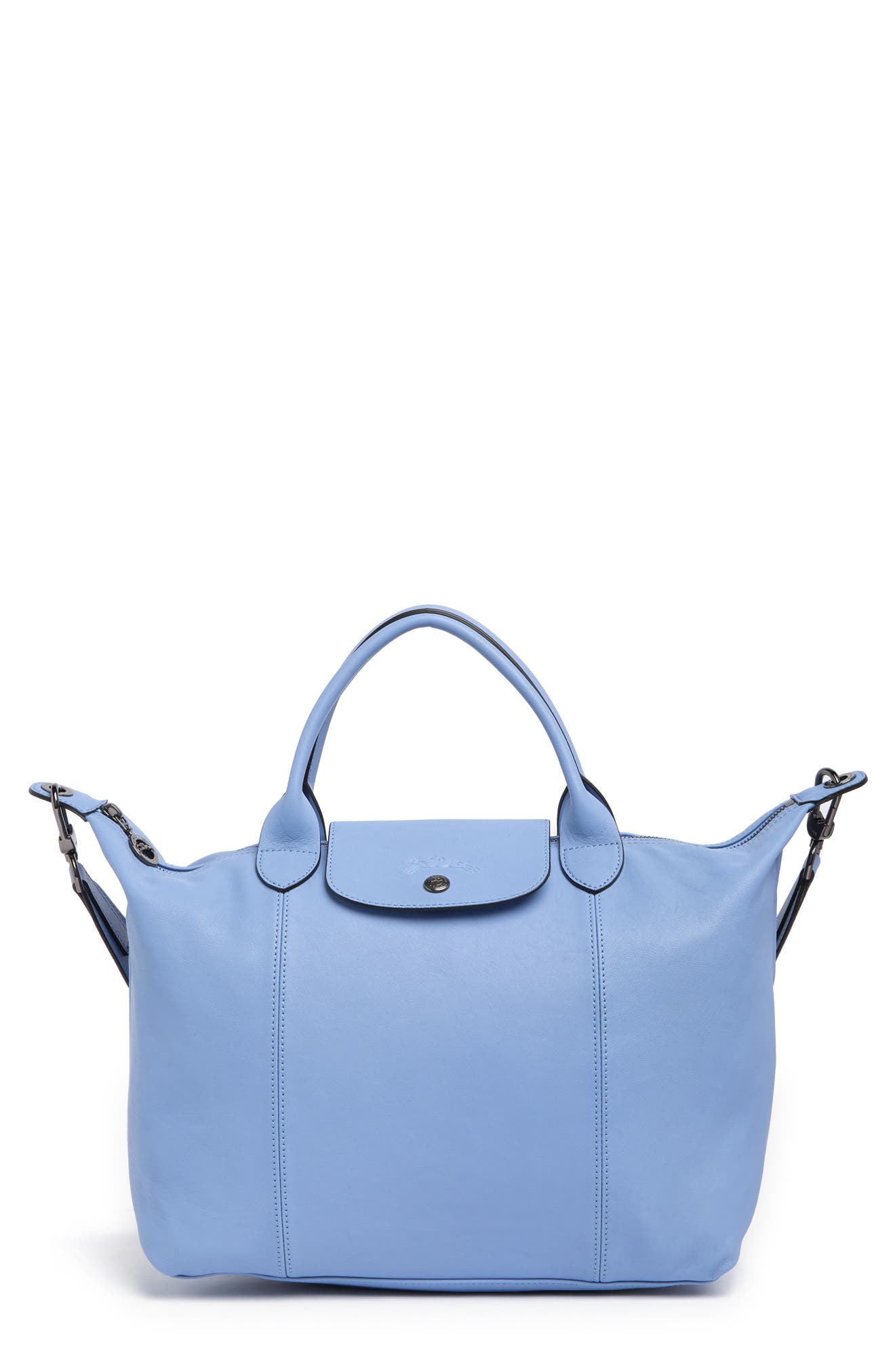 Longchamp Le Pliage Cuir Medium Tote Bag, Main, color, 
