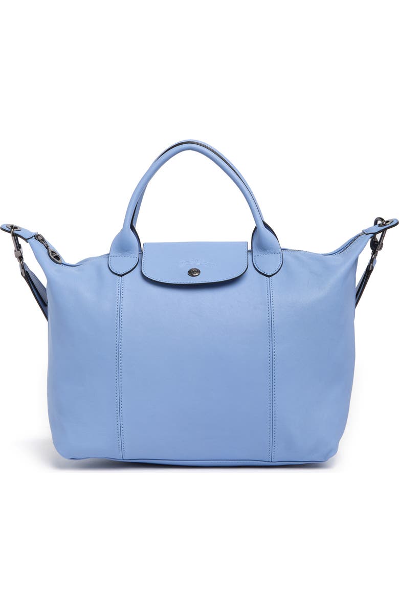 Longchamp Le Pliage Cuir Medium Tote Bag, Main, color,