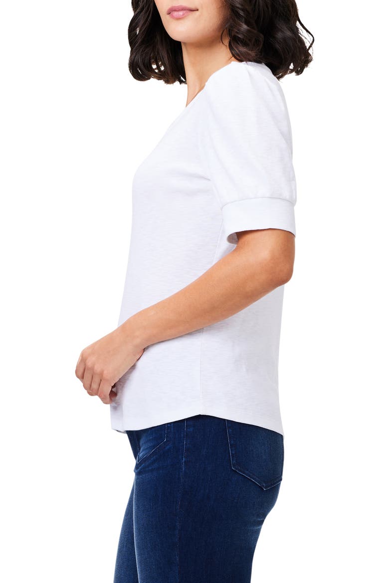 Scoop Neck T-Shirt, Alternate, color, PAPER WHITE