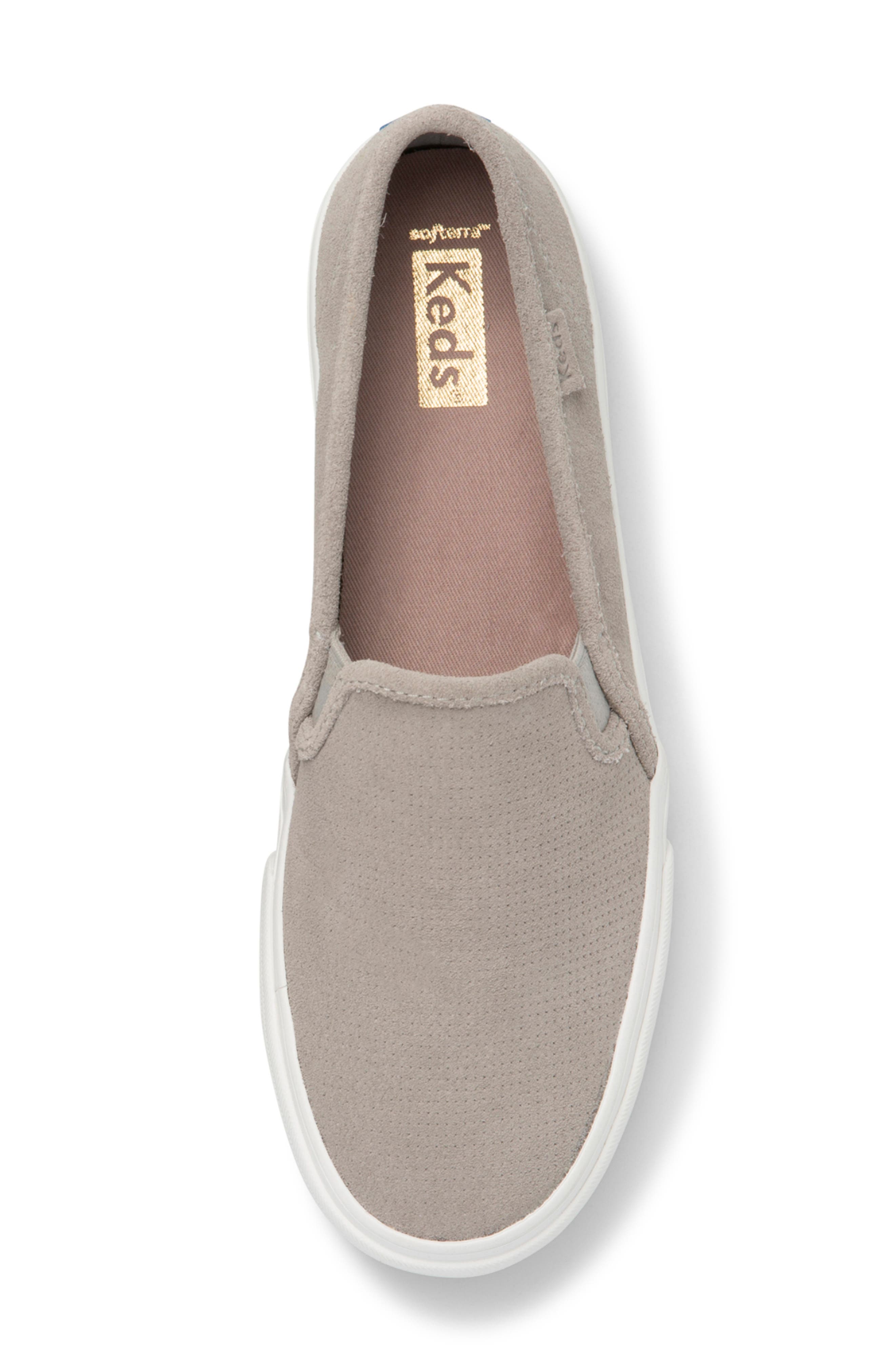 Keds<sup>®</sup> Double Decker Perforated Slip-On Sneaker, Alternate, color, 