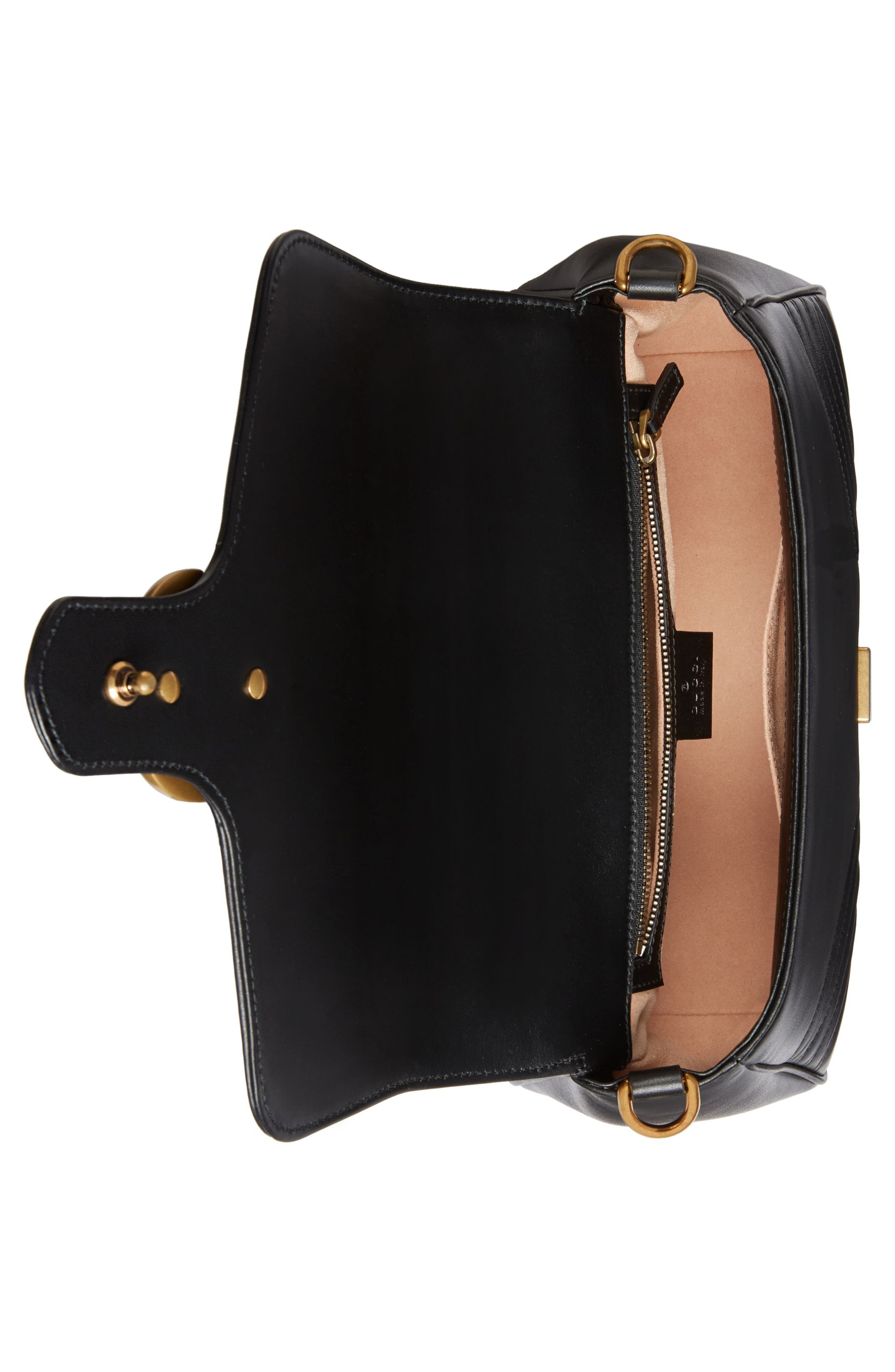 Gucci Small GG Matelassé Leather Top Handle Bag, Alternate, color, 