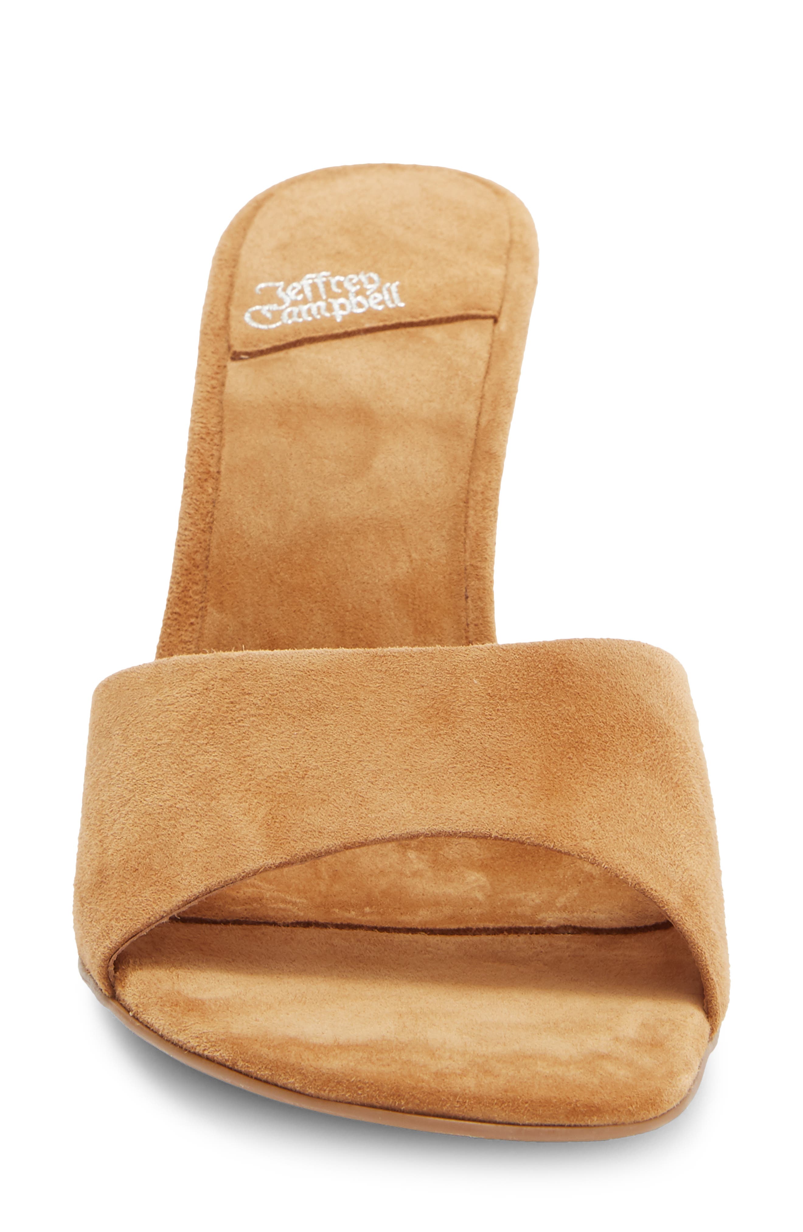 La-Nuit Sandal, Alternate, color, CAMEL SUEDE