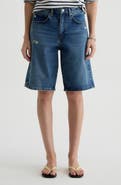 AG Thalia Denim Bermuda Shorts