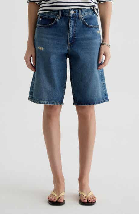 Thalia Denim Bermuda Shorts
