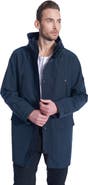 Alpine North Banks - Weather Resistant Storm Jacket with Drawstring Hood Raincoat