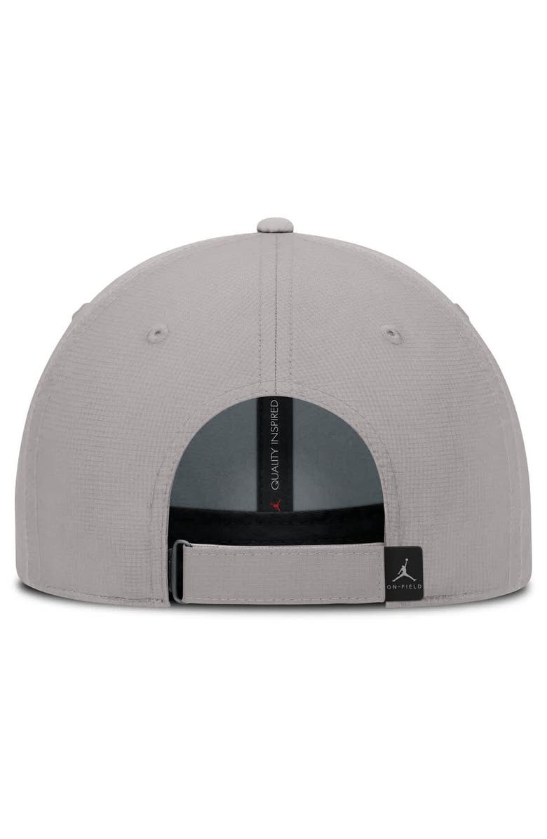Jordan Brand Men's Jordan Brand Gray Oklahoma Sooners 2025 On-Field Gameday Club Adjustable Hat, Alternate, color, Gray