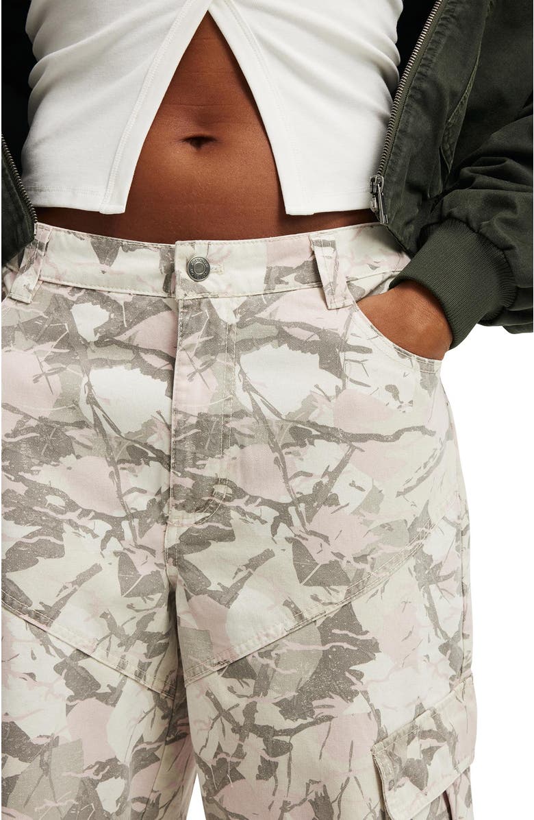 Cotton On Women's Long Cargo Jort, Alternate, color,