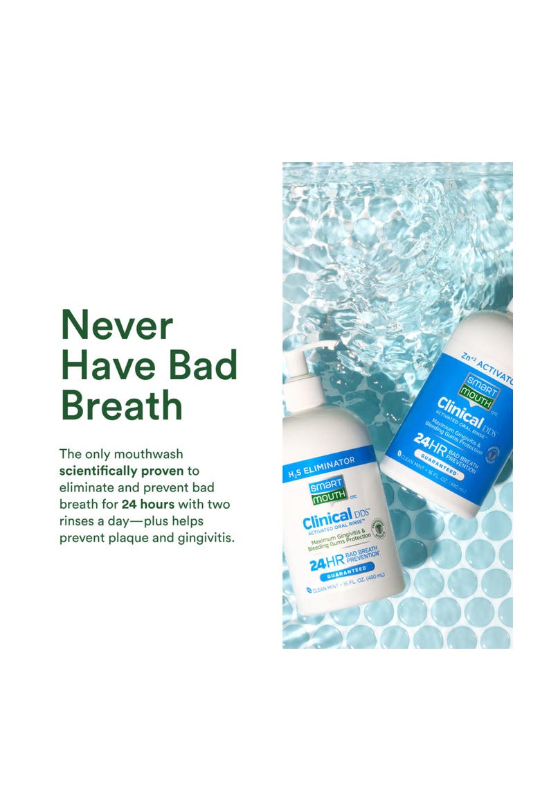 Clinical Activated 2-Bottle Mouthwash System 16 fl oz Each, Alternate, color, Clean Mint