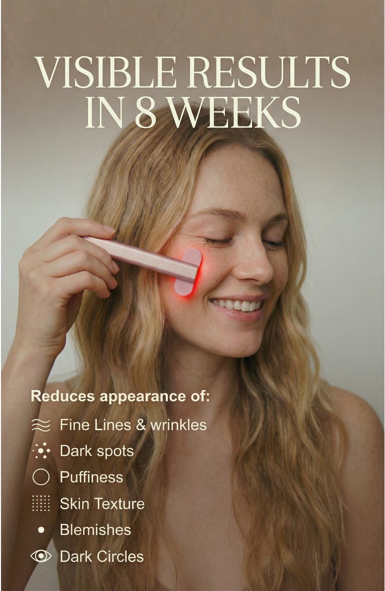 Lovery 7-in-1 Advanced LED Skincare Renewal Wand, Alternate, color, Pink