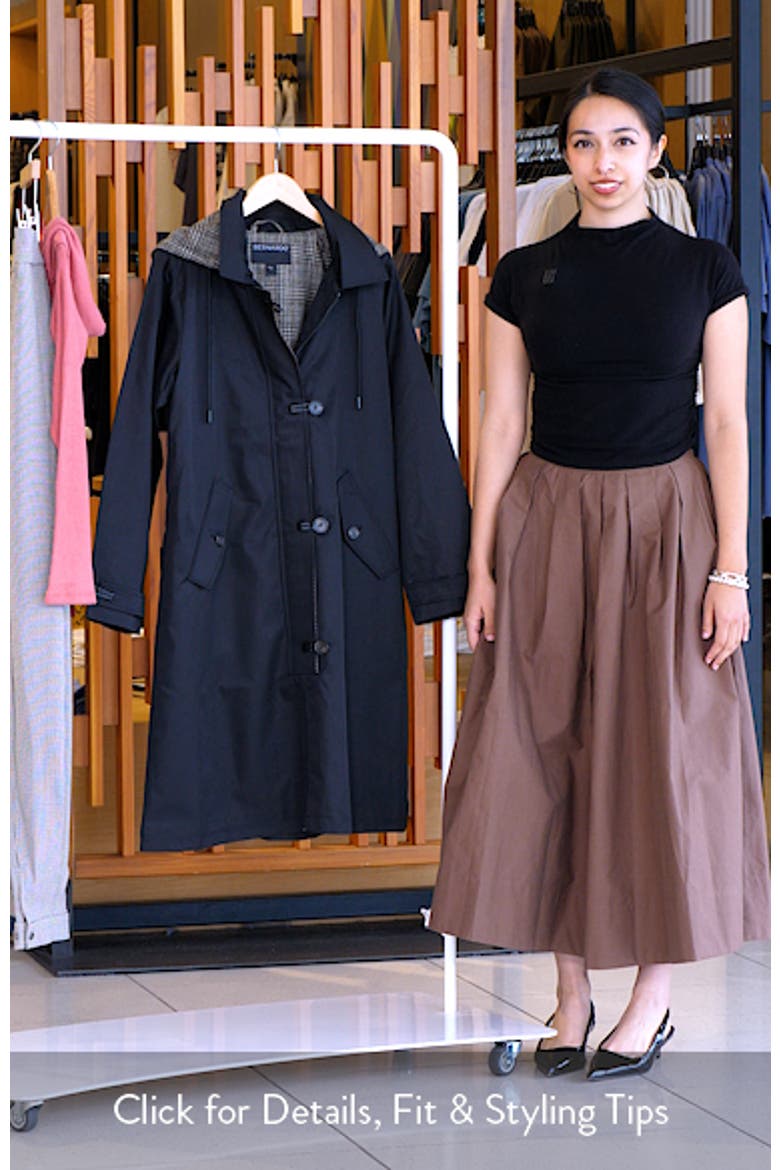 Longline Hooded Raincoat video