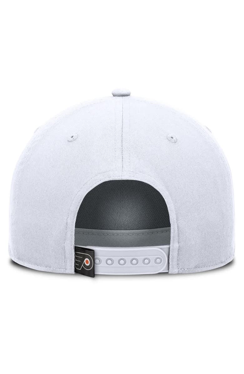 FANATICS Men's Fanatics White Philadelphia Flyers Rope A-Frame Adjustable Hat, Alternate, color, White