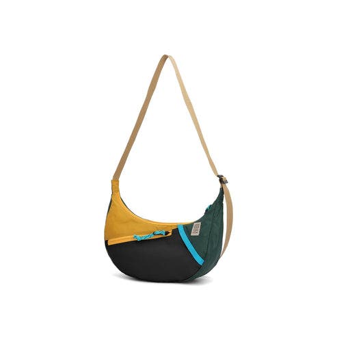 Topo Designs Moonlight Crossbody Bag, Alternate, color, Mustard/Forest