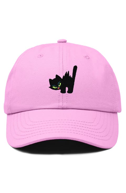 Blink Black Cat Dad Cap