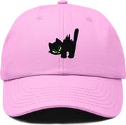 Dalix Blink Black Cat Dad Cap