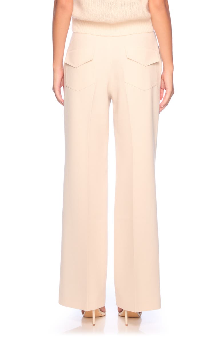 Susana Monaco Pebble Weave Wide Leg Pants, Alternate, color, 