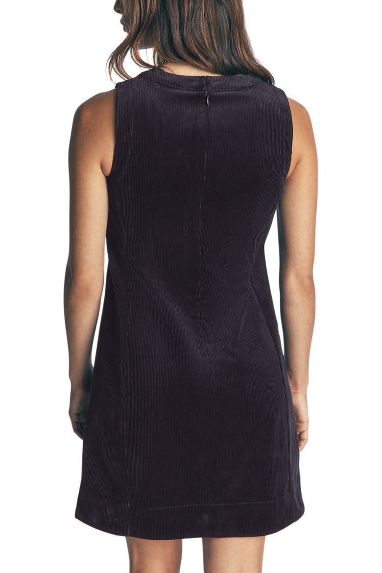 Lou Corduroy Shift Dress, Alternate, color, NAVY