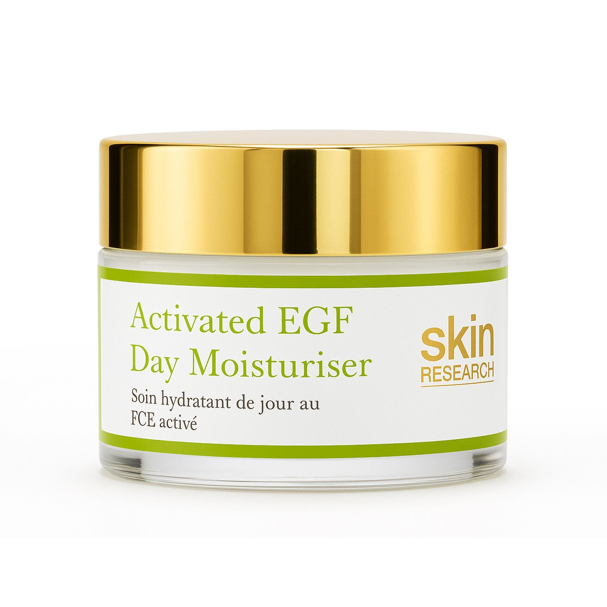 Skin Research Activated EGF Day Moisturiser 50ml for Loss of Firmness, Fine Lines & Wrinkles in White at Nordstrom